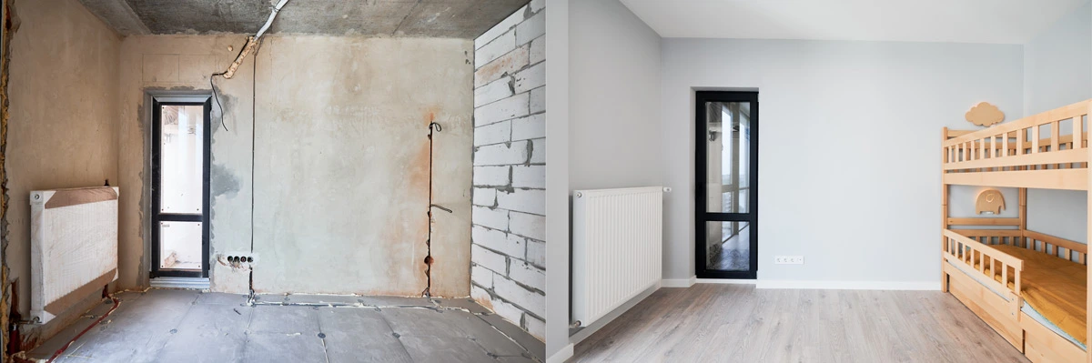 Rénovation chambre Cagnes sur mer