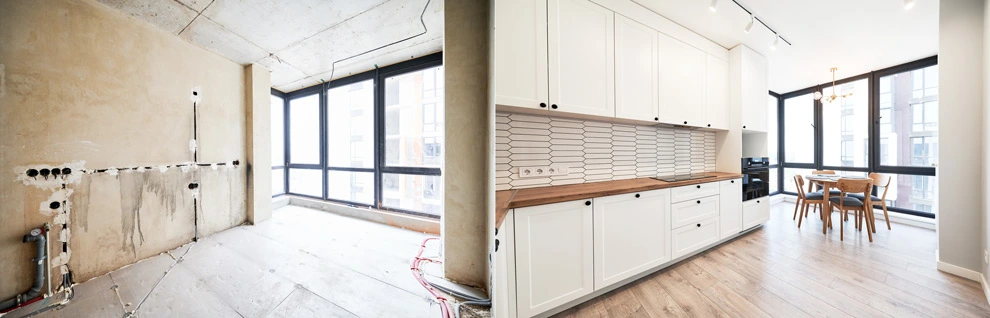 Rénovation cuisine Cagne sur mer