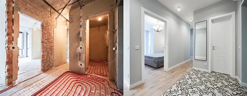 Avant / Après rénovation